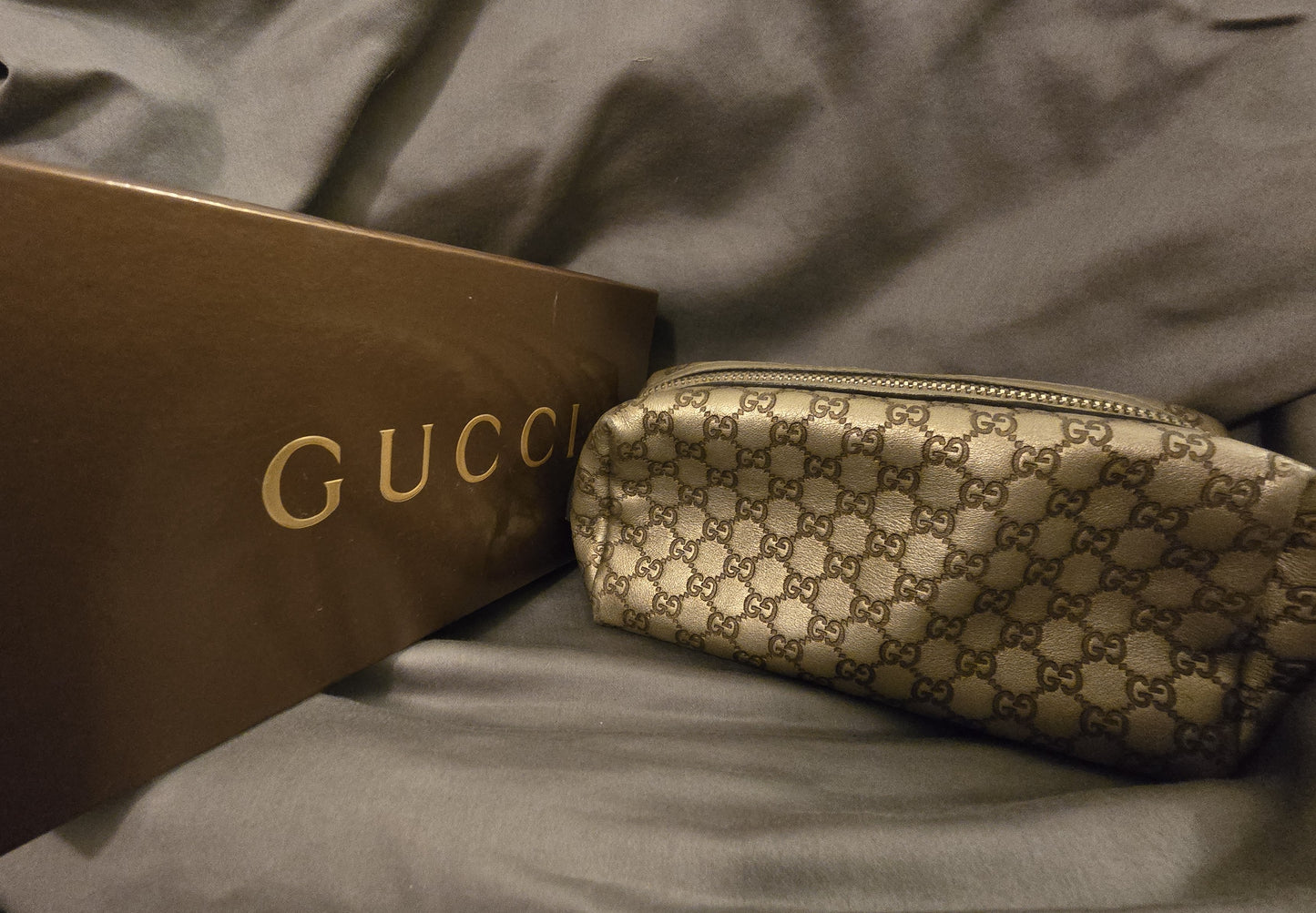 GUCCI MICRO GG POUCH Preloved <3