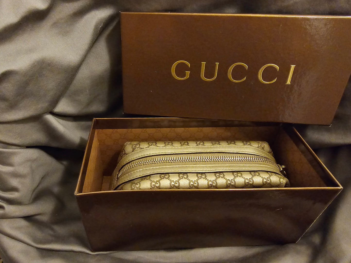 GUCCI MICRO GG POUCH Preloved <3