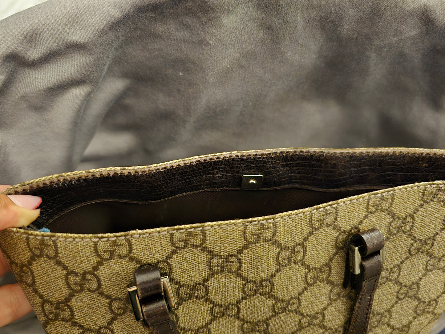 GUCCI TOTE BAG GG MONOGRAM Preloved <3