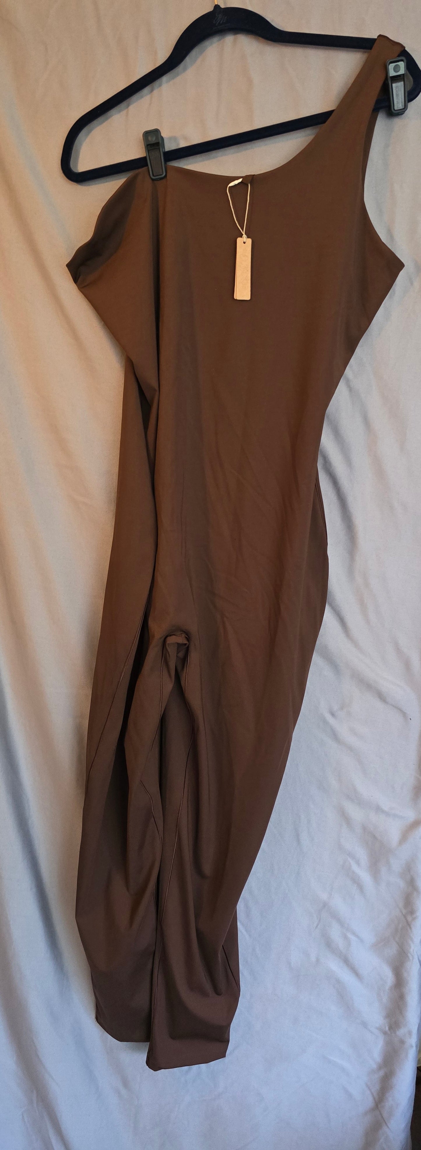 SKIMS ALL-IN-ONE SHOULDER JUMPSUIT